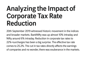 Axe the tax: A big bang move