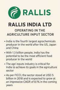 Rallis India Ltd- Rough waters, strong captain